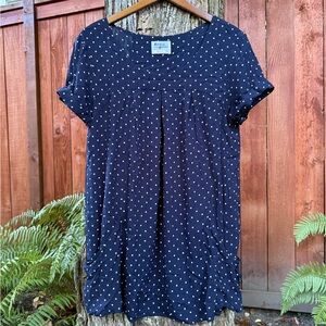 Holding Horses (Anthropologie) Loose Dress/Tunic w/ Decorative Low Pockets XS